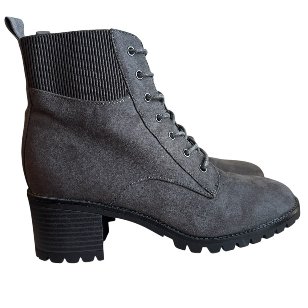 Market & Spruce Women’s Dark Grey Halyn Ankle Boots Women’s Size 7.5